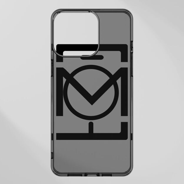 Чехол Премиальный защитный c поддержкой MagSafe для Apple iPhone 15 Plus / Черный прозрачный с защитой камеры / Прочный Пластик / Айфон 15 Плюс / Противоударный, Магнитный