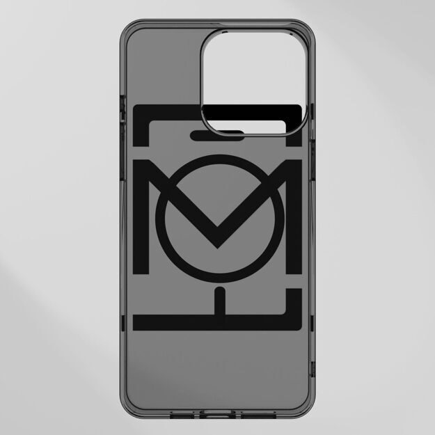Чехол Премиальный защитный c поддержкой MagSafe для Apple iPhone 15 Plus / Черный прозрачный с защитой камеры / Прочный Пластик / Айфон 15 Плюс / Противоударный, Магнитный
